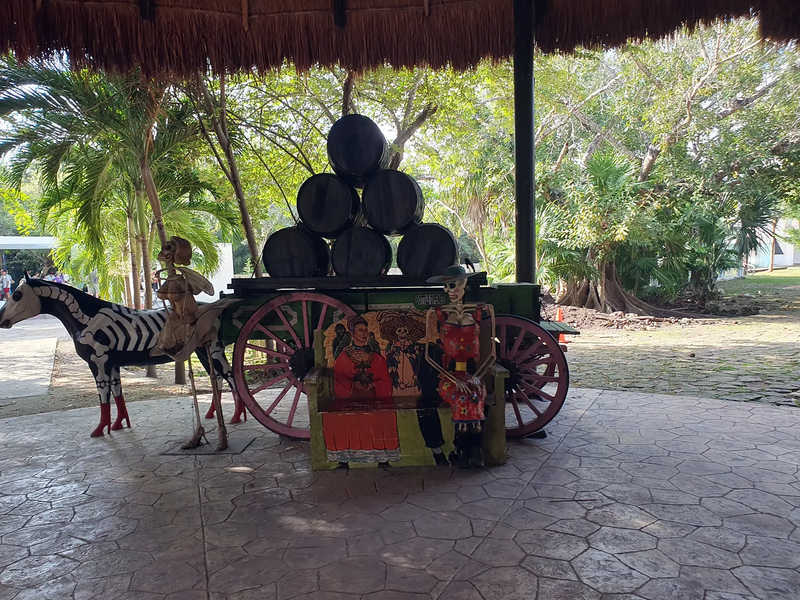 Tulum Spaziergang Natur